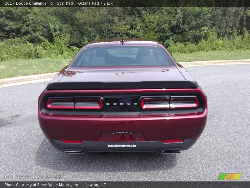 Octane Red / Black 2017 Dodge Challenger R/T Scat Pack