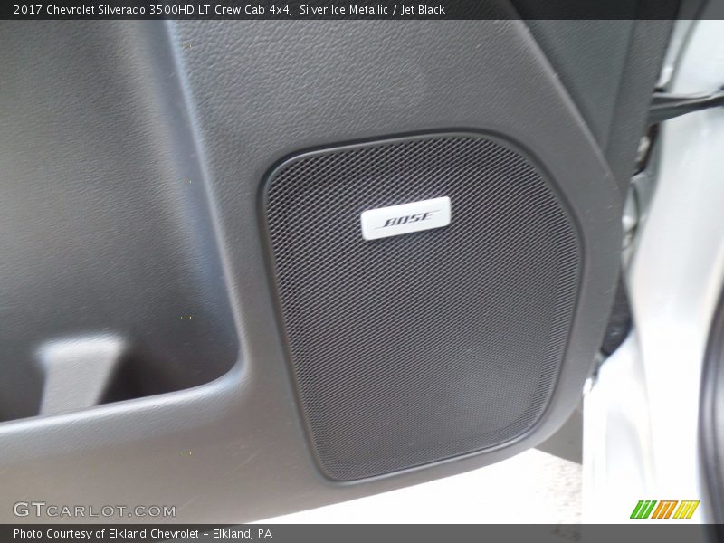 Silver Ice Metallic / Jet Black 2017 Chevrolet Silverado 3500HD LT Crew Cab 4x4