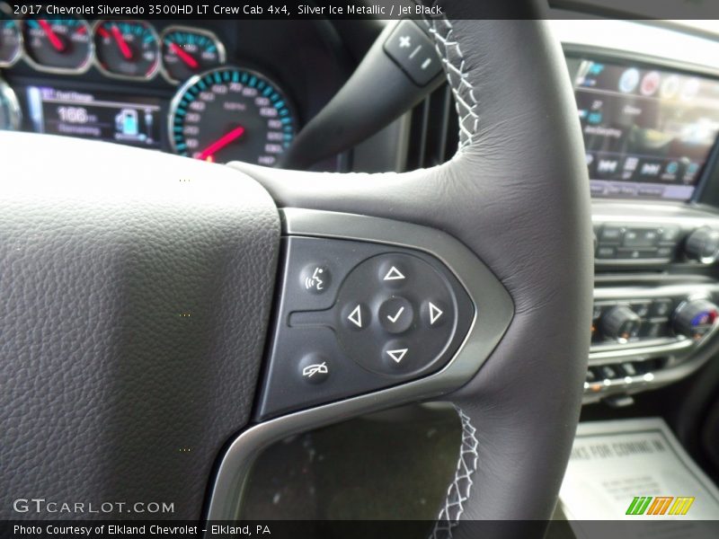 Controls of 2017 Silverado 3500HD LT Crew Cab 4x4