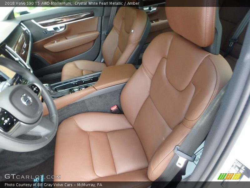  2018 S90 T5 AWD Momentum Amber Interior
