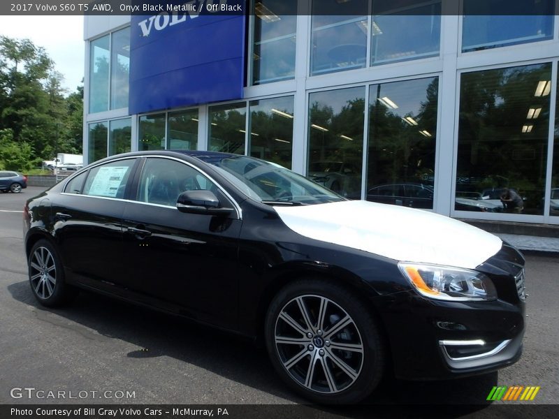 Onyx Black Metallic / Off Black 2017 Volvo S60 T5 AWD