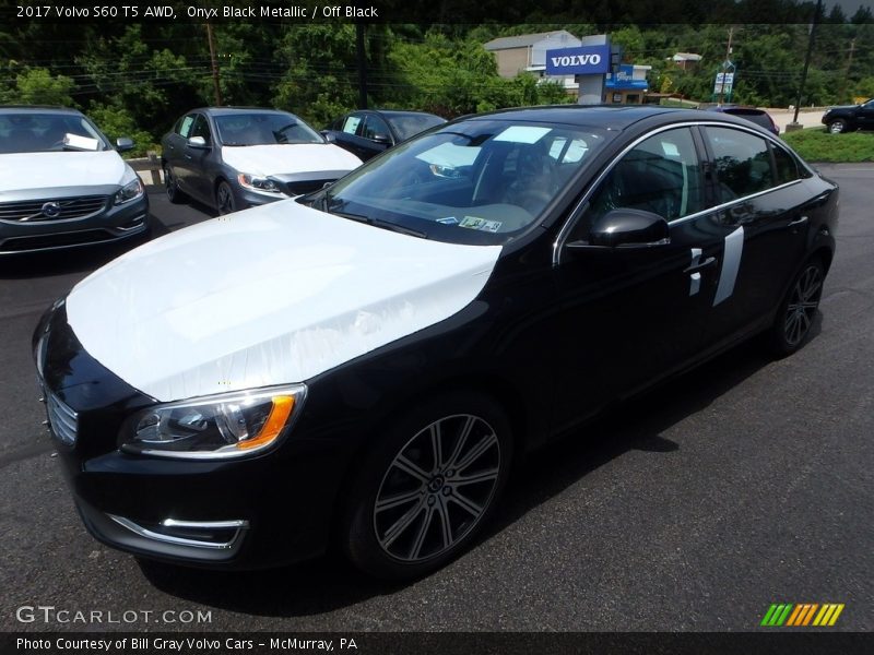 Onyx Black Metallic / Off Black 2017 Volvo S60 T5 AWD