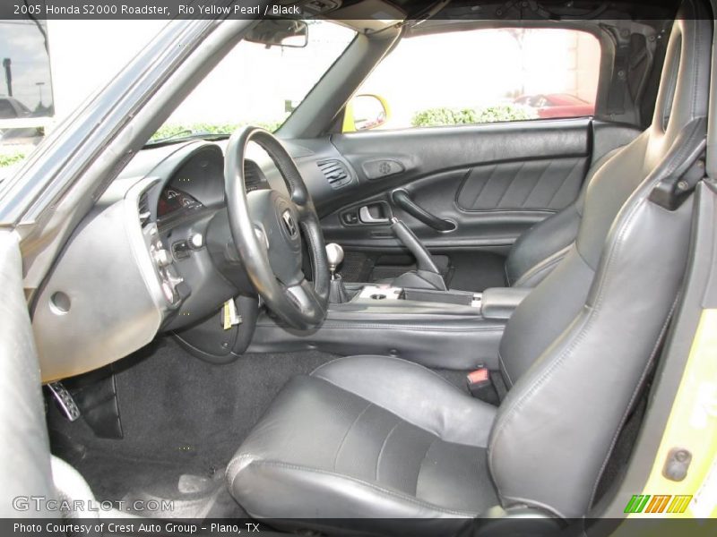 Rio Yellow Pearl / Black 2005 Honda S2000 Roadster