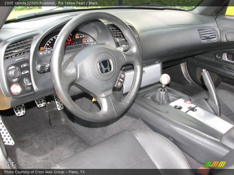 Rio Yellow Pearl / Black 2005 Honda S2000 Roadster