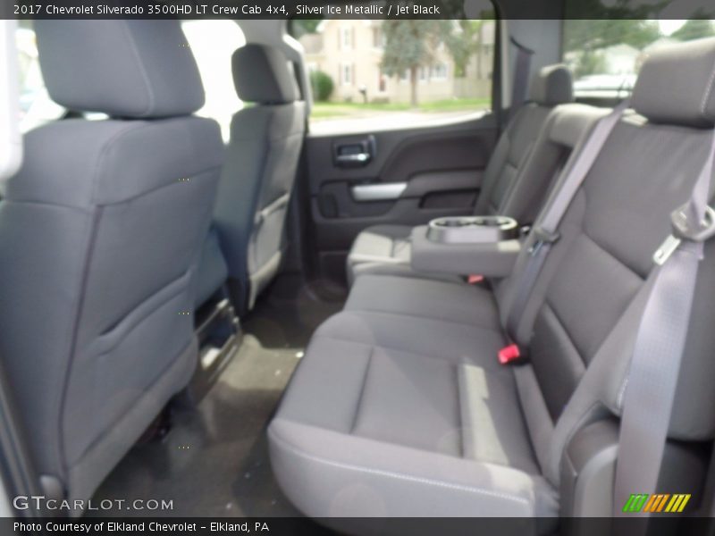 Silver Ice Metallic / Jet Black 2017 Chevrolet Silverado 3500HD LT Crew Cab 4x4