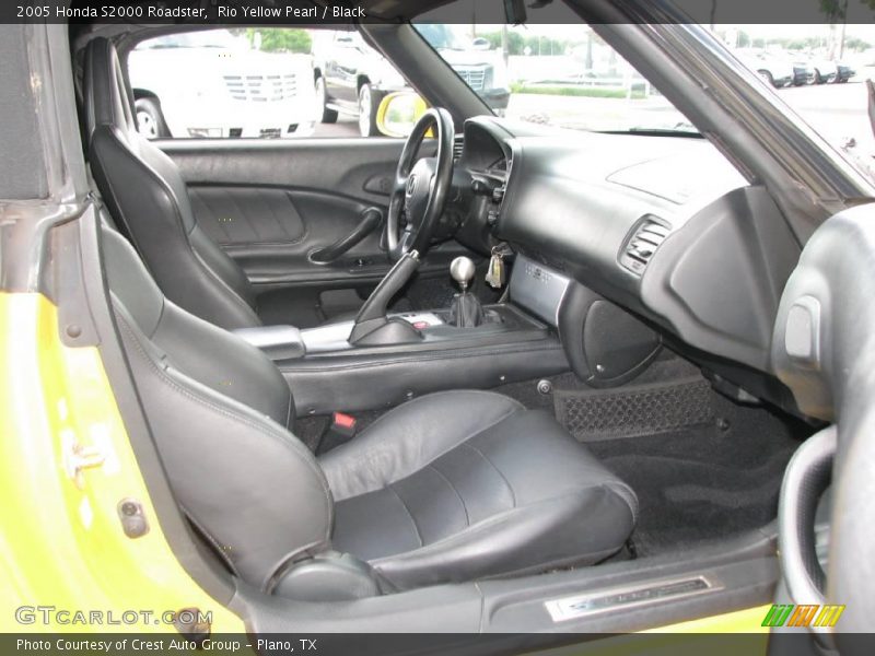 Rio Yellow Pearl / Black 2005 Honda S2000 Roadster