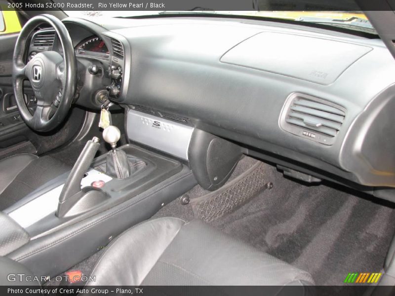 Rio Yellow Pearl / Black 2005 Honda S2000 Roadster