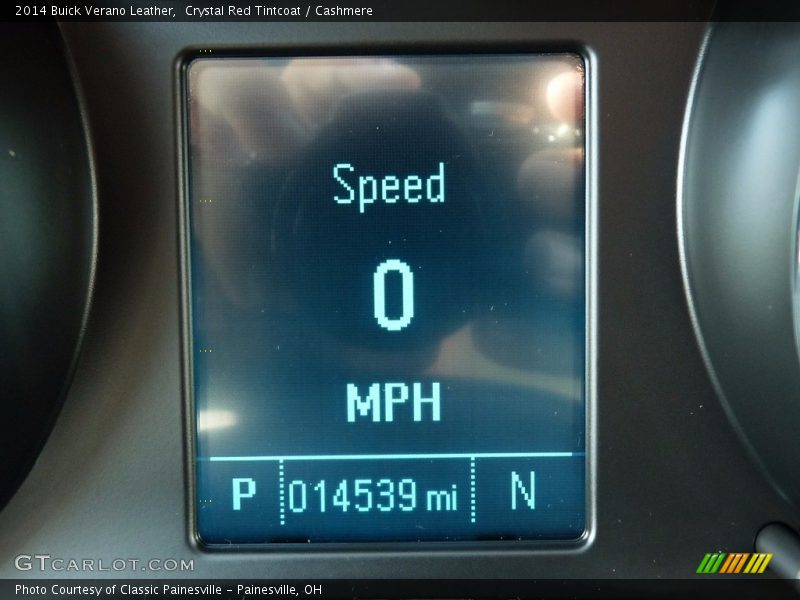 Crystal Red Tintcoat / Cashmere 2014 Buick Verano Leather