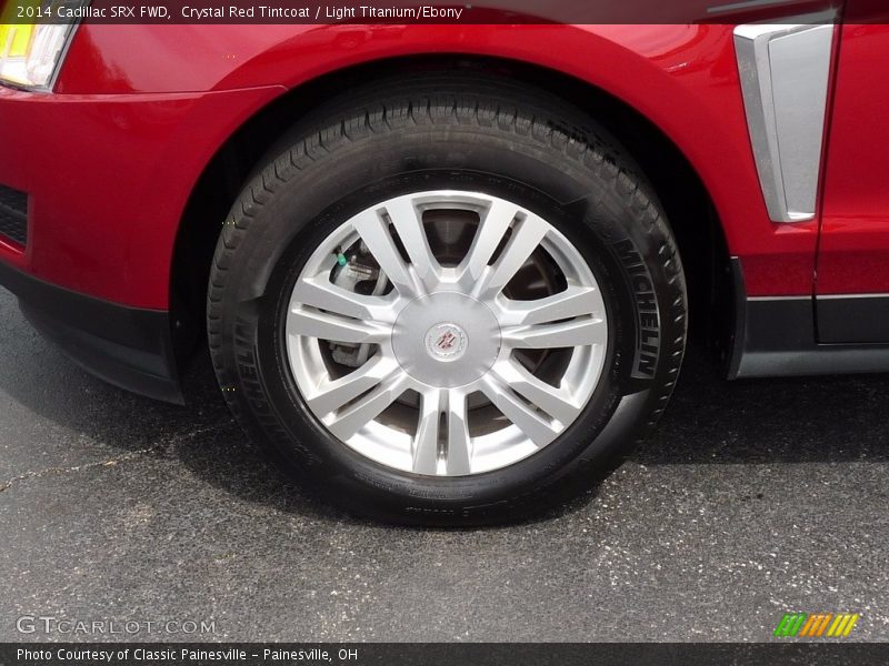 Crystal Red Tintcoat / Light Titanium/Ebony 2014 Cadillac SRX FWD