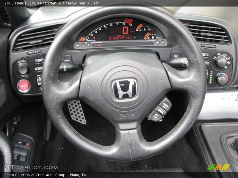 Rio Yellow Pearl / Black 2005 Honda S2000 Roadster