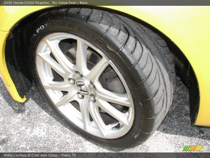 Rio Yellow Pearl / Black 2005 Honda S2000 Roadster