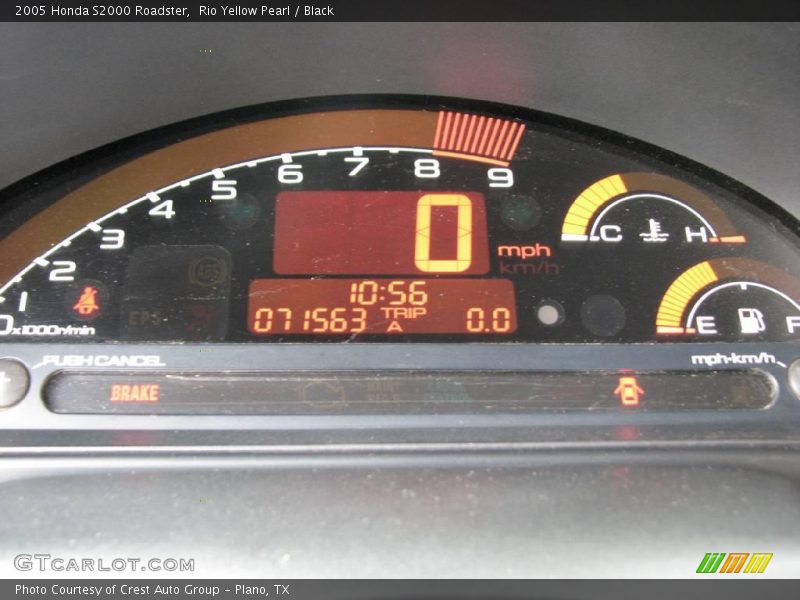 Rio Yellow Pearl / Black 2005 Honda S2000 Roadster