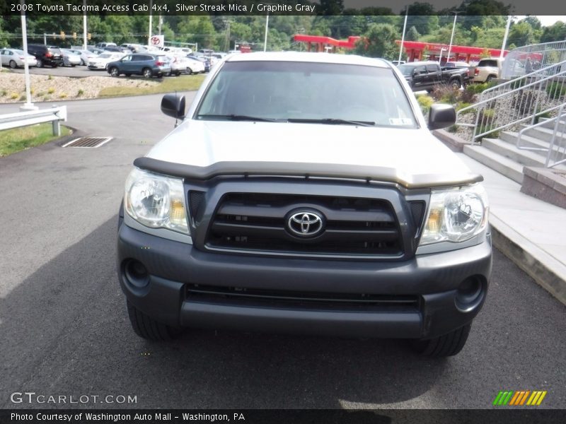 Silver Streak Mica / Graphite Gray 2008 Toyota Tacoma Access Cab 4x4