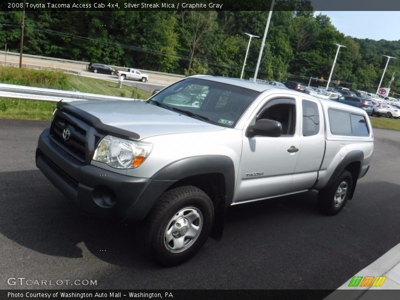 Silver Streak Mica / Graphite Gray 2008 Toyota Tacoma Access Cab 4x4