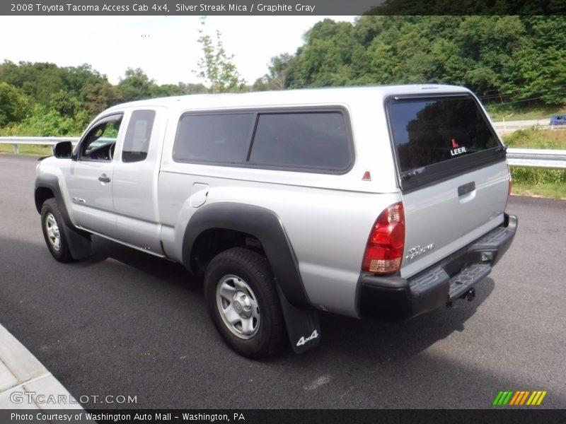 Silver Streak Mica / Graphite Gray 2008 Toyota Tacoma Access Cab 4x4