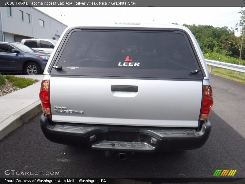 Silver Streak Mica / Graphite Gray 2008 Toyota Tacoma Access Cab 4x4
