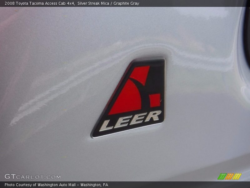 Silver Streak Mica / Graphite Gray 2008 Toyota Tacoma Access Cab 4x4