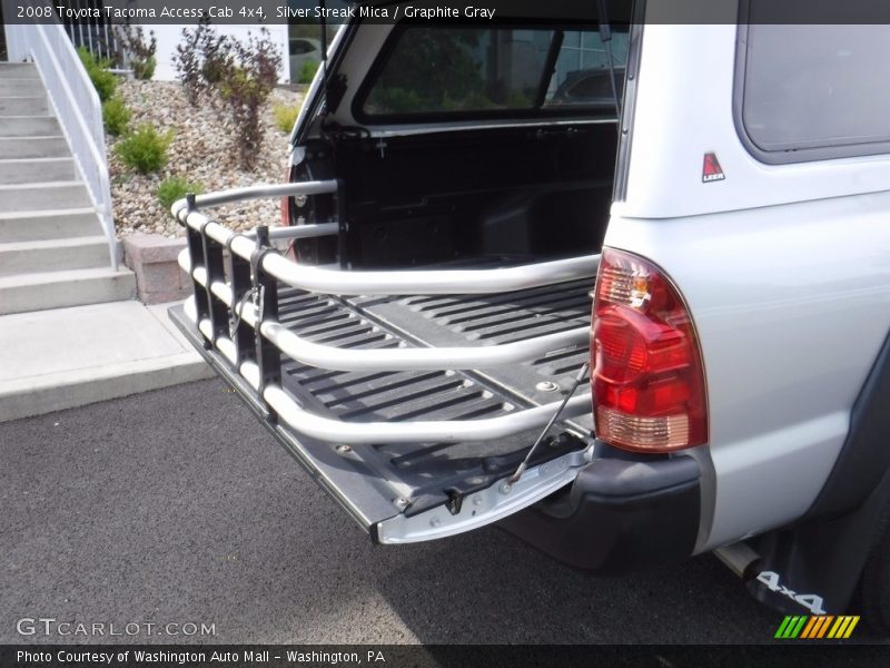 Silver Streak Mica / Graphite Gray 2008 Toyota Tacoma Access Cab 4x4