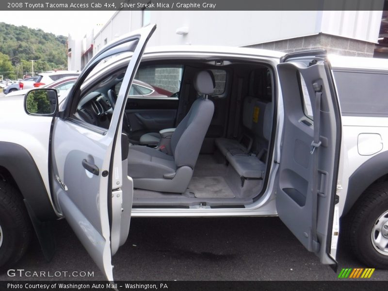 Silver Streak Mica / Graphite Gray 2008 Toyota Tacoma Access Cab 4x4