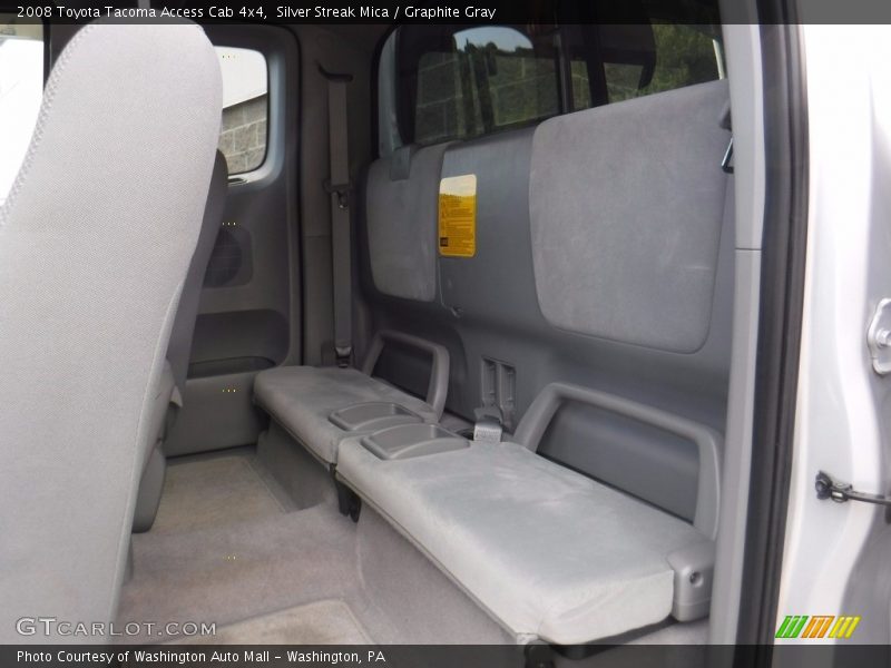 Silver Streak Mica / Graphite Gray 2008 Toyota Tacoma Access Cab 4x4