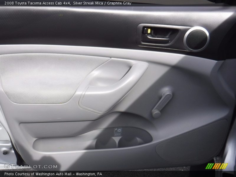 Silver Streak Mica / Graphite Gray 2008 Toyota Tacoma Access Cab 4x4