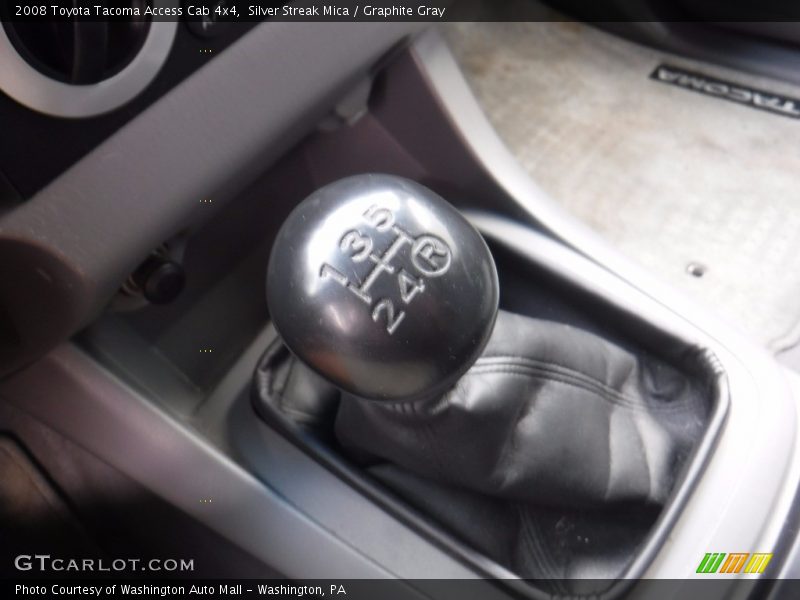 Silver Streak Mica / Graphite Gray 2008 Toyota Tacoma Access Cab 4x4