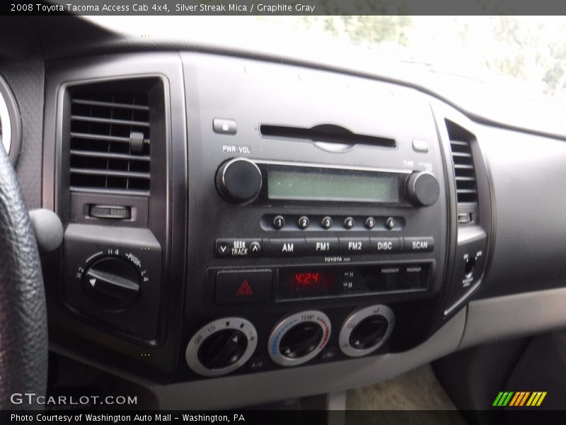 Silver Streak Mica / Graphite Gray 2008 Toyota Tacoma Access Cab 4x4
