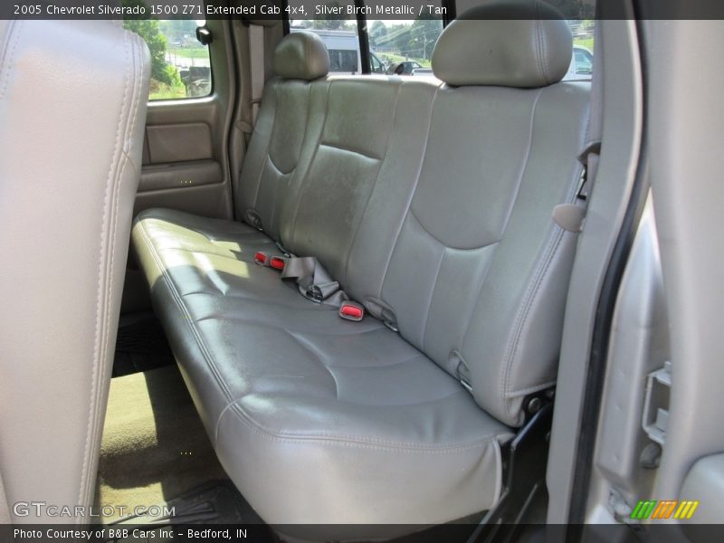 Silver Birch Metallic / Tan 2005 Chevrolet Silverado 1500 Z71 Extended Cab 4x4