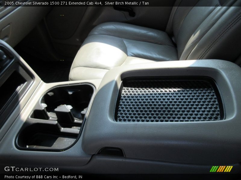 Silver Birch Metallic / Tan 2005 Chevrolet Silverado 1500 Z71 Extended Cab 4x4