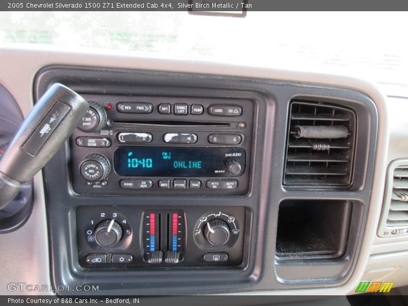 Silver Birch Metallic / Tan 2005 Chevrolet Silverado 1500 Z71 Extended Cab 4x4