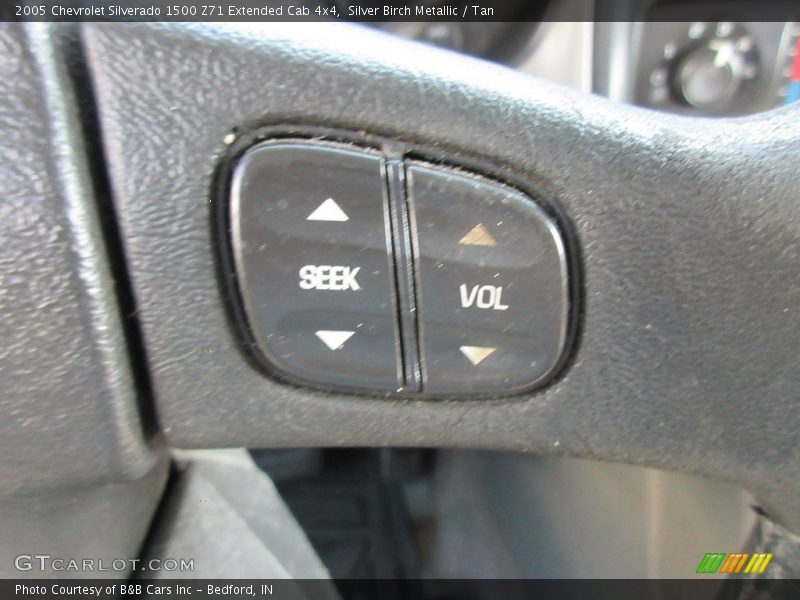 Silver Birch Metallic / Tan 2005 Chevrolet Silverado 1500 Z71 Extended Cab 4x4