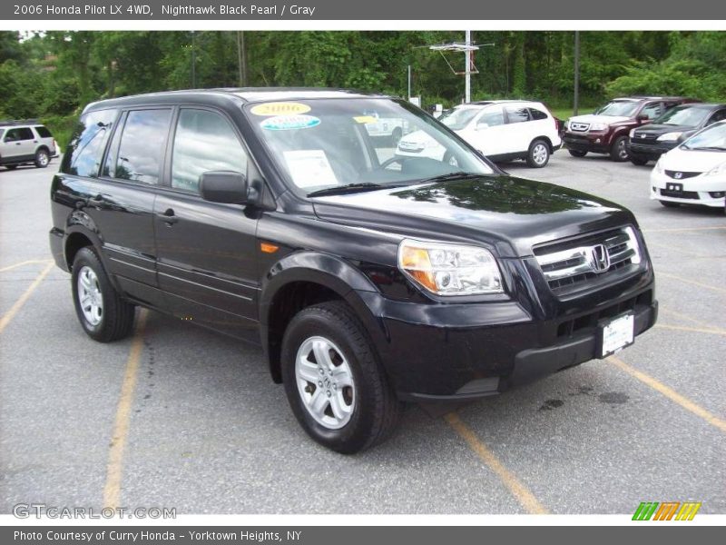 Nighthawk Black Pearl / Gray 2006 Honda Pilot LX 4WD