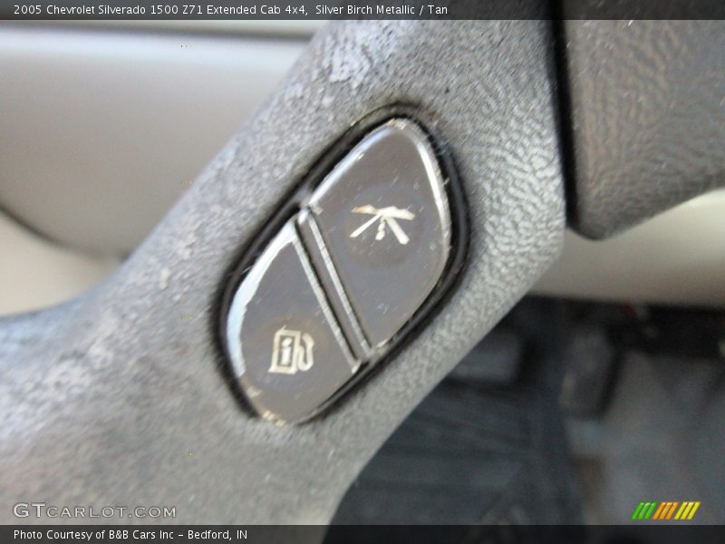 Silver Birch Metallic / Tan 2005 Chevrolet Silverado 1500 Z71 Extended Cab 4x4