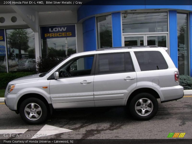 Billet Silver Metallic / Gray 2006 Honda Pilot EX-L 4WD