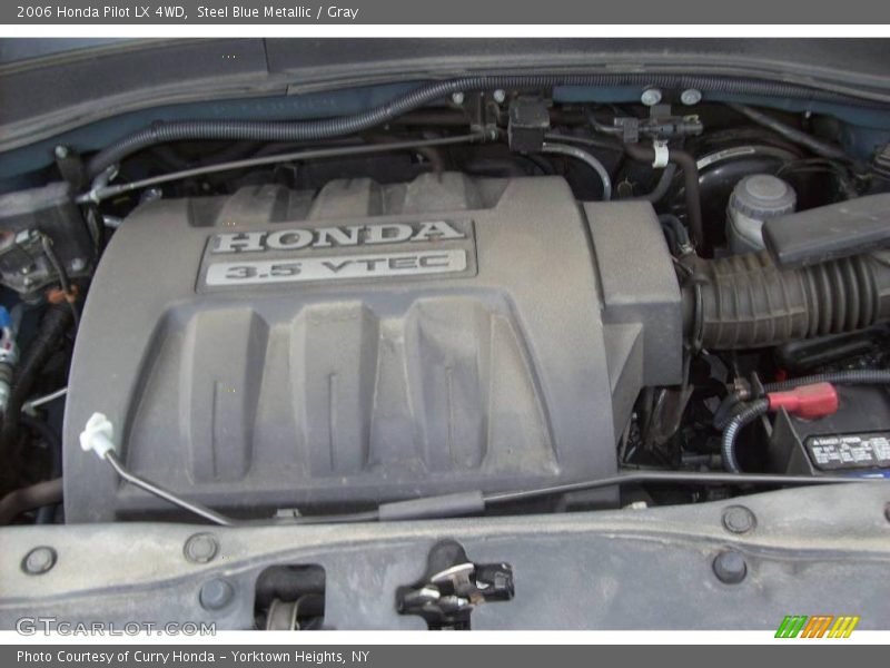 Steel Blue Metallic / Gray 2006 Honda Pilot LX 4WD