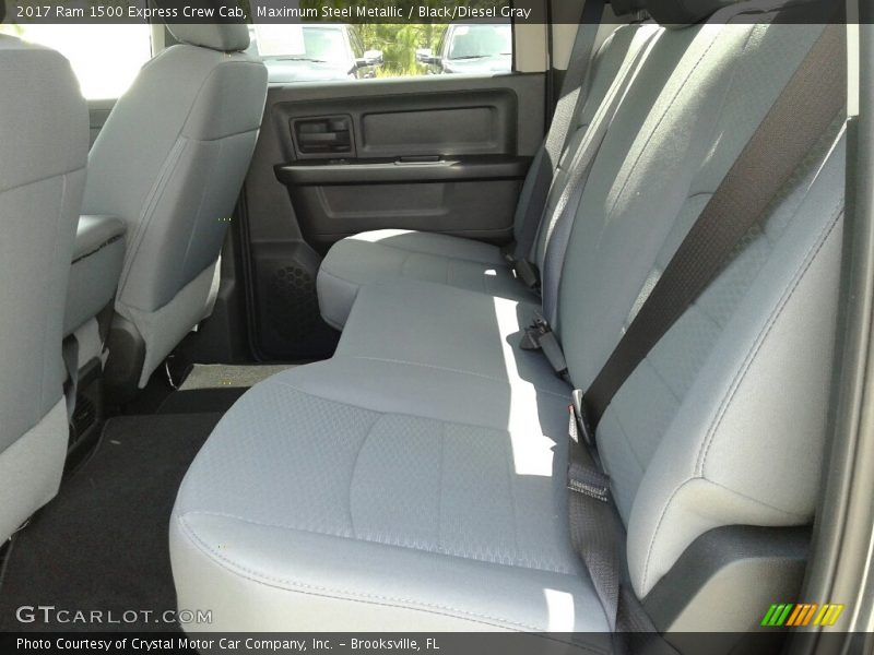 Maximum Steel Metallic / Black/Diesel Gray 2017 Ram 1500 Express Crew Cab