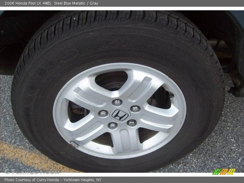 Steel Blue Metallic / Gray 2006 Honda Pilot LX 4WD