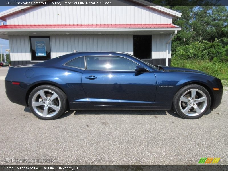 Imperial Blue Metallic / Black 2012 Chevrolet Camaro LS Coupe