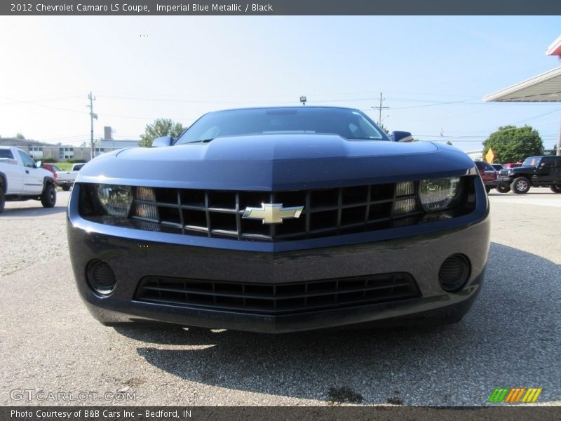 Imperial Blue Metallic / Black 2012 Chevrolet Camaro LS Coupe