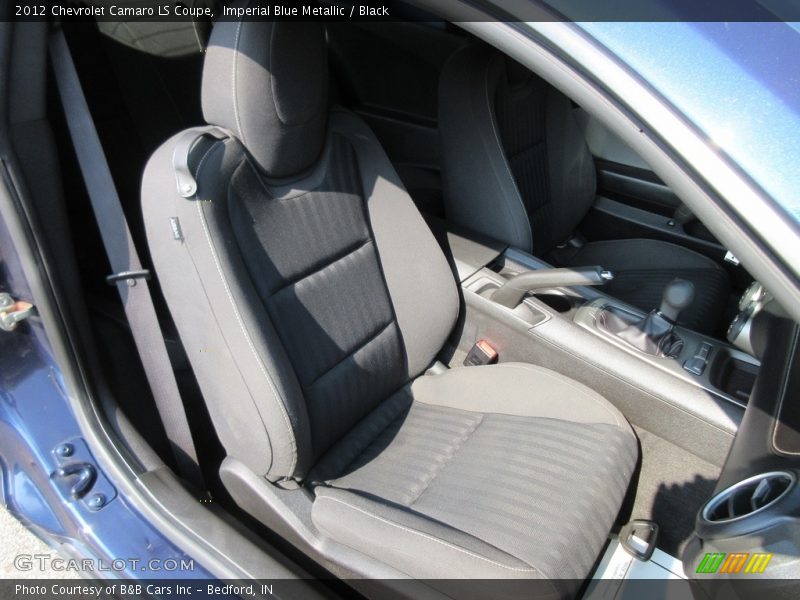 Imperial Blue Metallic / Black 2012 Chevrolet Camaro LS Coupe