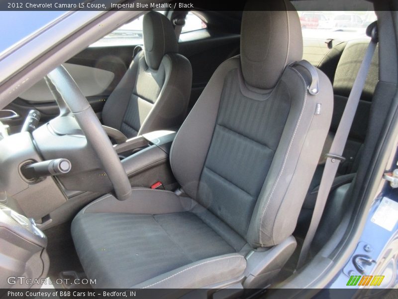Imperial Blue Metallic / Black 2012 Chevrolet Camaro LS Coupe