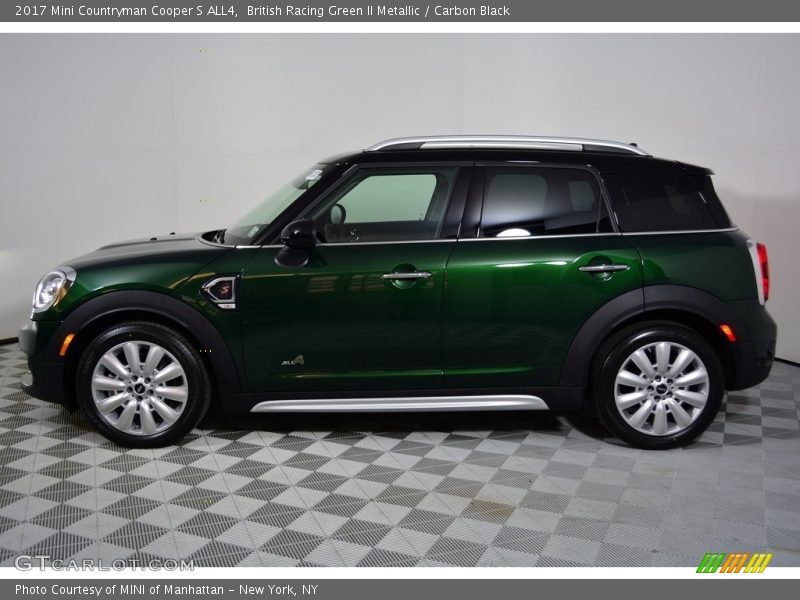British Racing Green II Metallic / Carbon Black 2017 Mini Countryman Cooper S ALL4