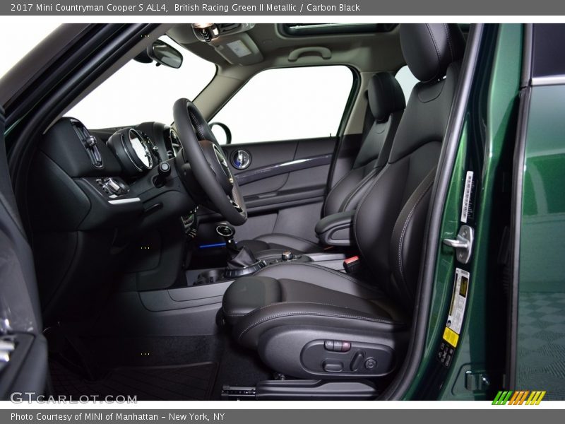 British Racing Green II Metallic / Carbon Black 2017 Mini Countryman Cooper S ALL4