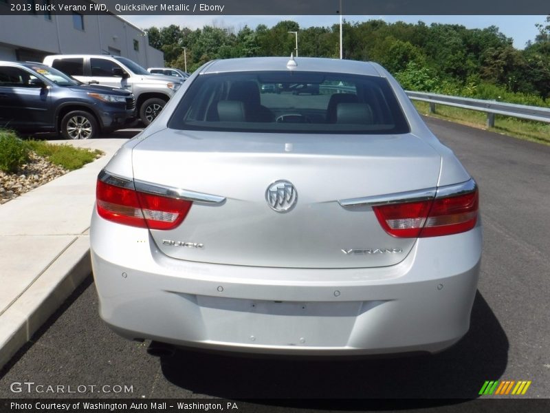 Quicksilver Metallic / Ebony 2013 Buick Verano FWD