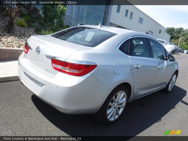 Quicksilver Metallic / Ebony 2013 Buick Verano FWD