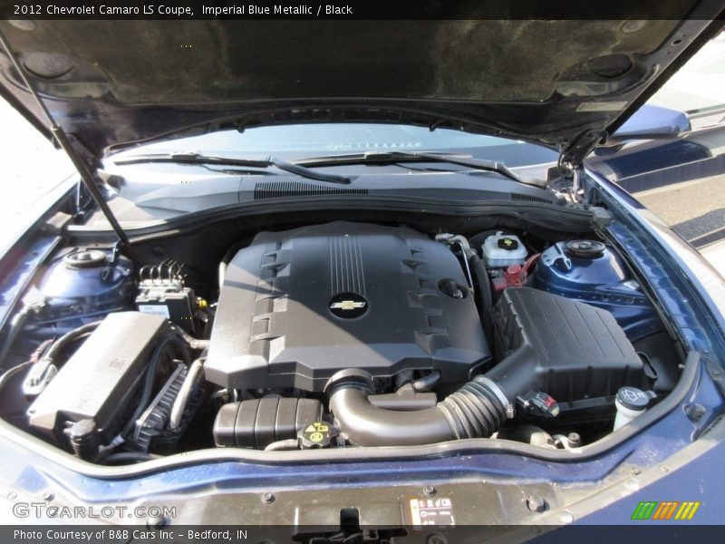 Imperial Blue Metallic / Black 2012 Chevrolet Camaro LS Coupe