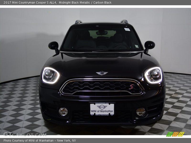 Midnight Black Metallic / Carbon Black 2017 Mini Countryman Cooper S ALL4