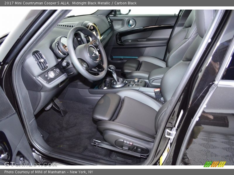 Midnight Black Metallic / Carbon Black 2017 Mini Countryman Cooper S ALL4