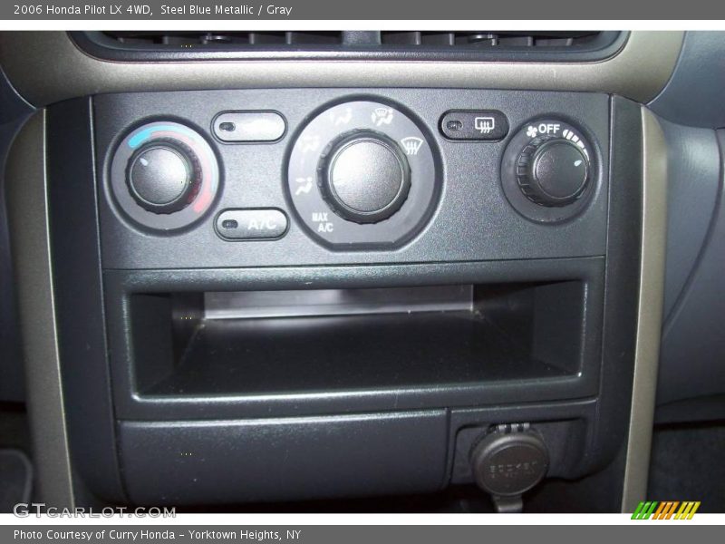 Steel Blue Metallic / Gray 2006 Honda Pilot LX 4WD