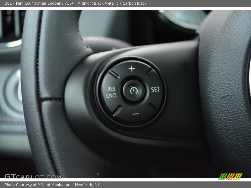 Midnight Black Metallic / Carbon Black 2017 Mini Countryman Cooper S ALL4